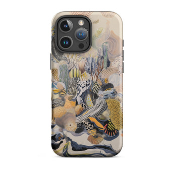 Jamboree - Surreal Desert Cacti Art Phone Case Iphone 16 Pro Max / Matte Artistic Patterned, Mobile Cases