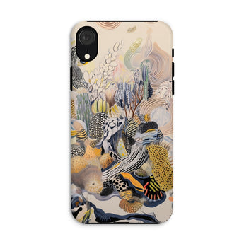Jamboree - Surreal Desert Cacti Art Phone Case Iphone Xr / Matte Artistic Phone Case Surreal Desert Cacti, Cacti Art Iphone Case,