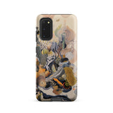 Jamboree - Surreal Desert Cacti Art Phone Case Samsung Galaxy S20 / Matte Vibrant Abstractly Illustrated Phone Case Mix Earthy Tones