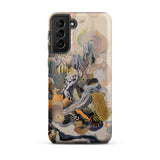 Jamboree - Surreal Desert Cacti Art Phone Case Samsung Galaxy S21 Plus / Matte Vibrant Abstractly Illustrated Phone Case Surreal Underwater