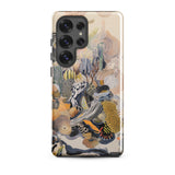 Jamboree - Surreal Desert Cacti Art Phone Case Samsung Galaxy S25 Ultra / Gloss Phone Case Intricate Colorful Illustration Sea Creatures