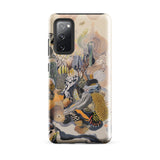 Jamboree - Surreal Desert Cacti Art Samsung Case, Galaxy S20 Fe / Gloss, Phone Case Vibrant Intricate Abstract Coral Reef Design