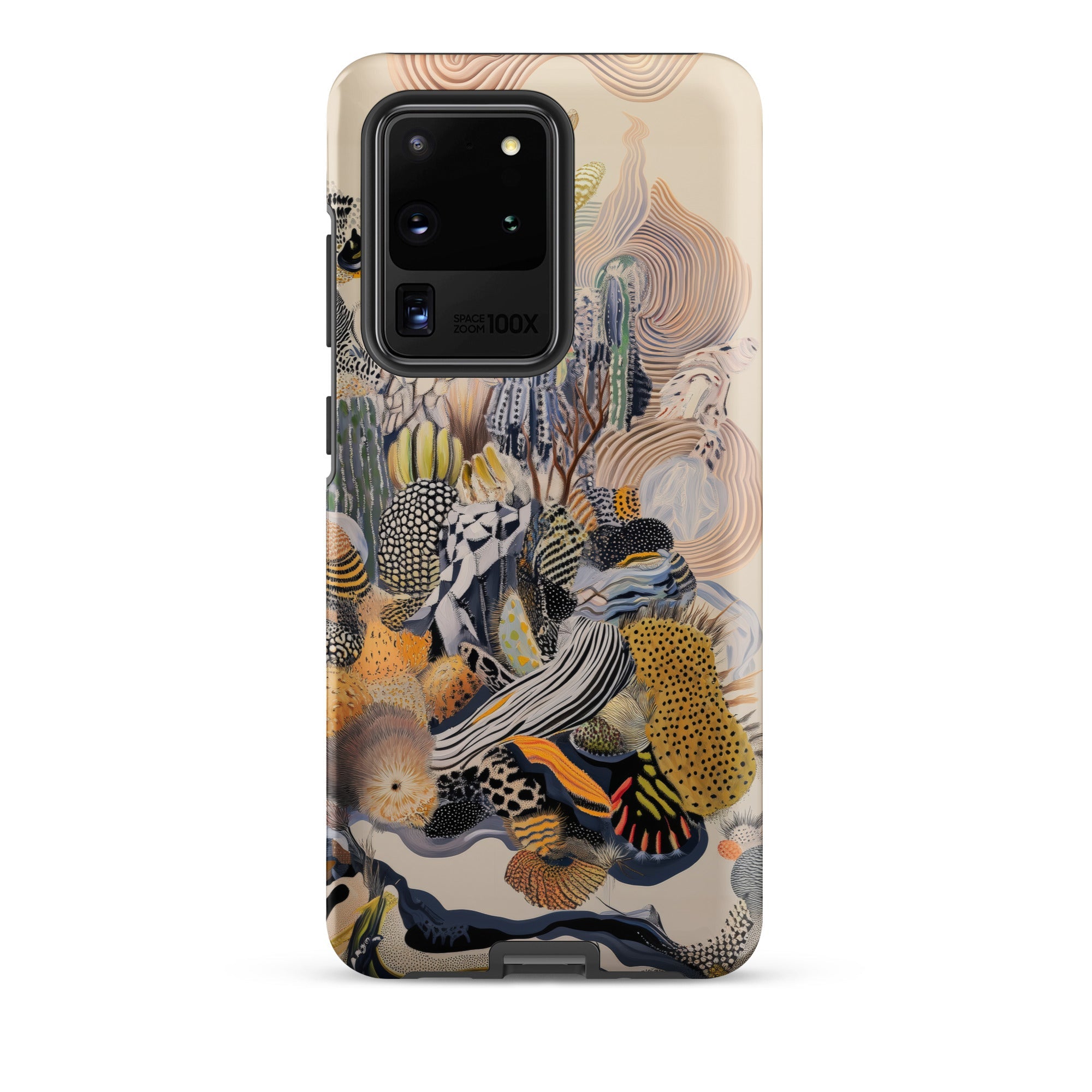 Jamboree Surreal Desert Cacti Art Samsung Case, Galaxy S20 Ultra / Matte, Smartphone Camera Module Decorative Case