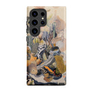 Jamboree Surreal Desert Cacti Art Samsung Case, Galaxy S24 Ultra / Matte, Phone Case Abstract Coral Reef Like Pattern Earthy Tones