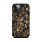 Japanese Autumn Flowers G.a. Audsley Iphone Case, 12 Pro Max / Matte, Floral Patterned Phone Case