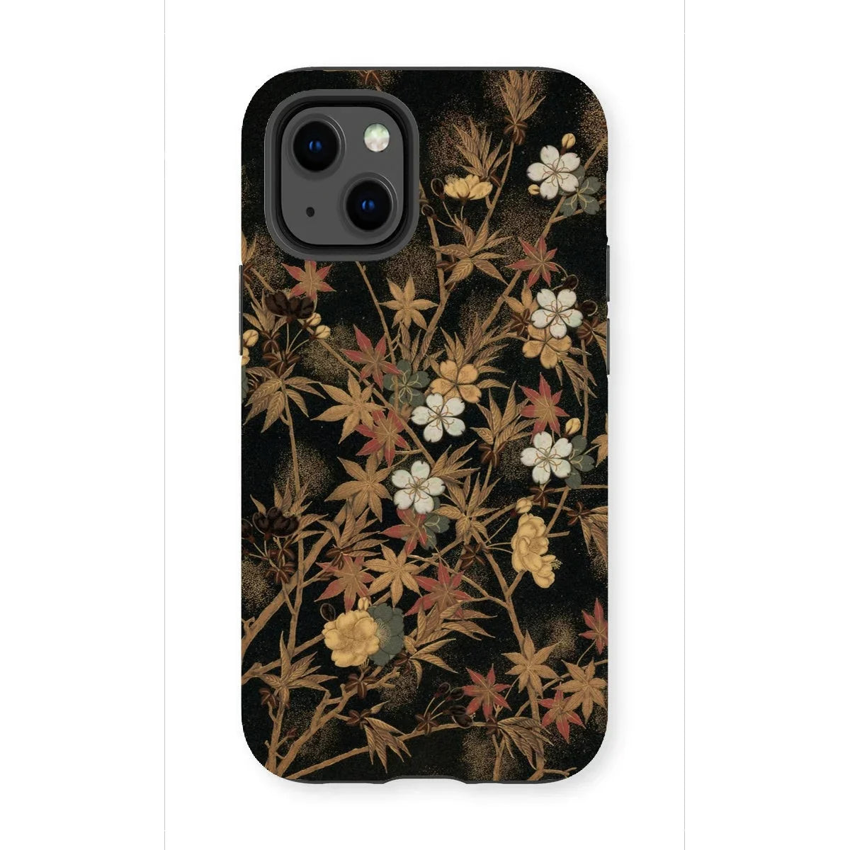 Japanese Autumn Flowers - G.a. Audsley Iphone Case - 13 Mini / Matte