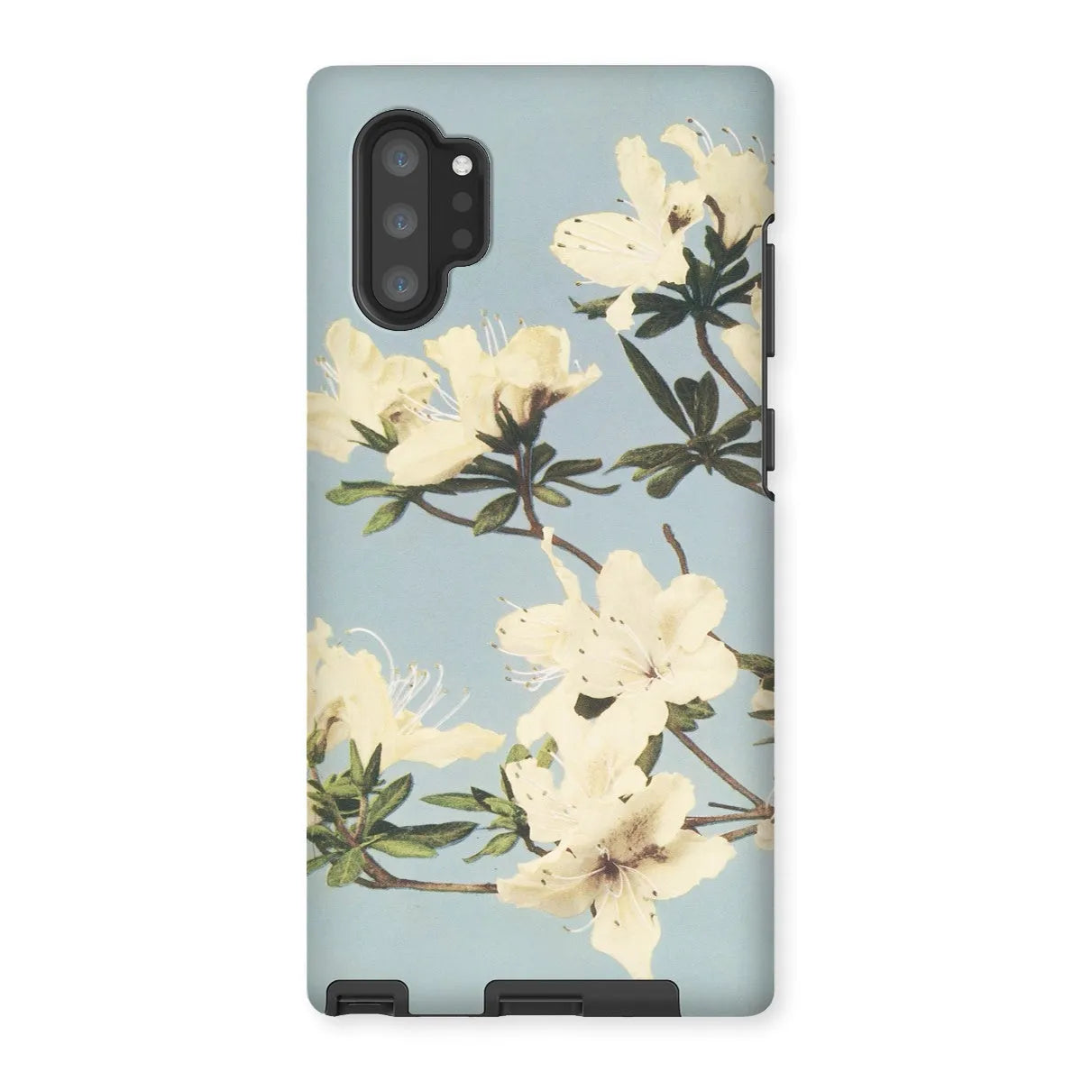 Japanese Azaleas - Kazumasa Ogawa Floral Art Phone Case - Samsung Galaxy Note 10p / Matte - Mobile Phone Cases