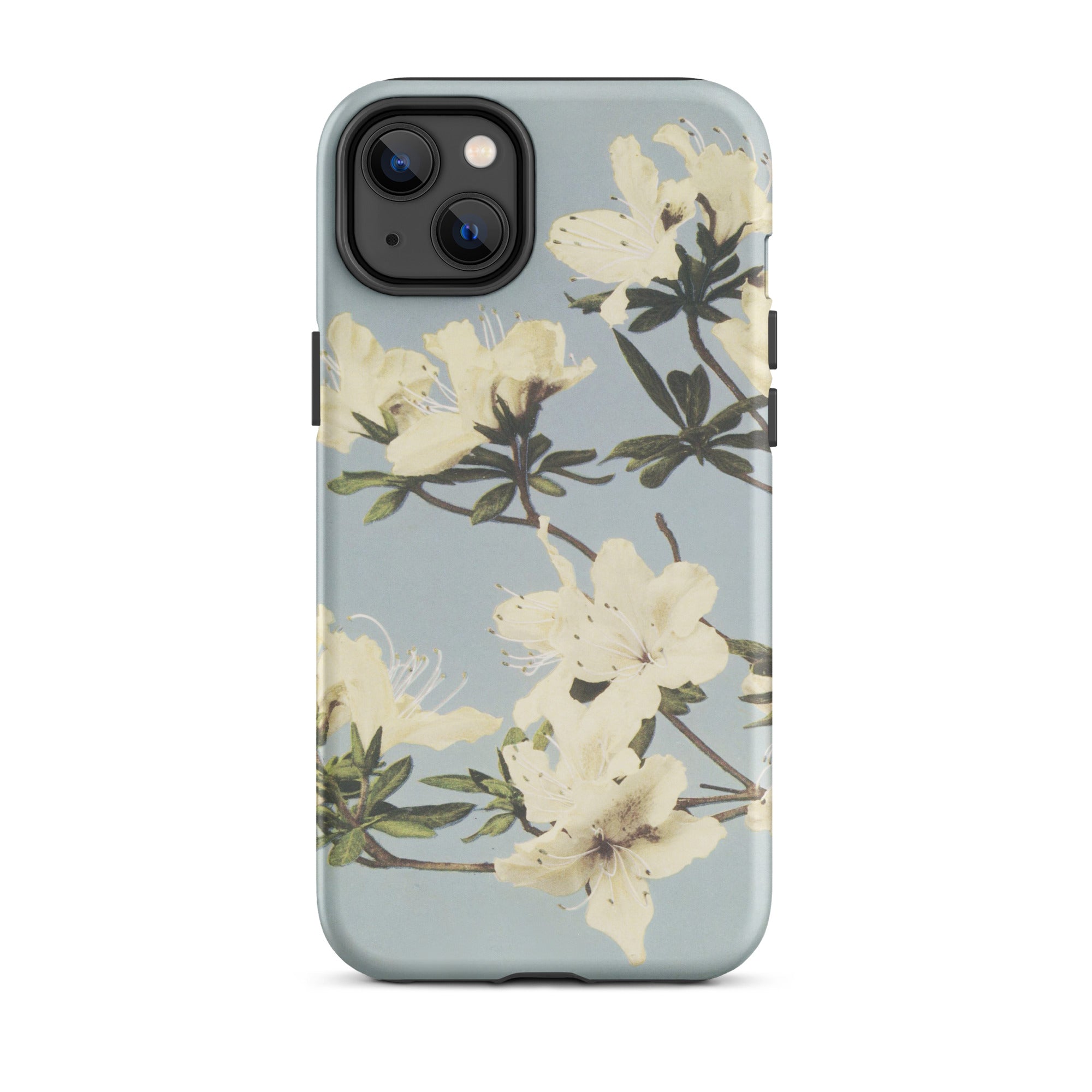 Japanese Azaleas - Kazumasa Ogawa Iphone Case, 14 Plus / Matte, Floral Patterned Phone Case