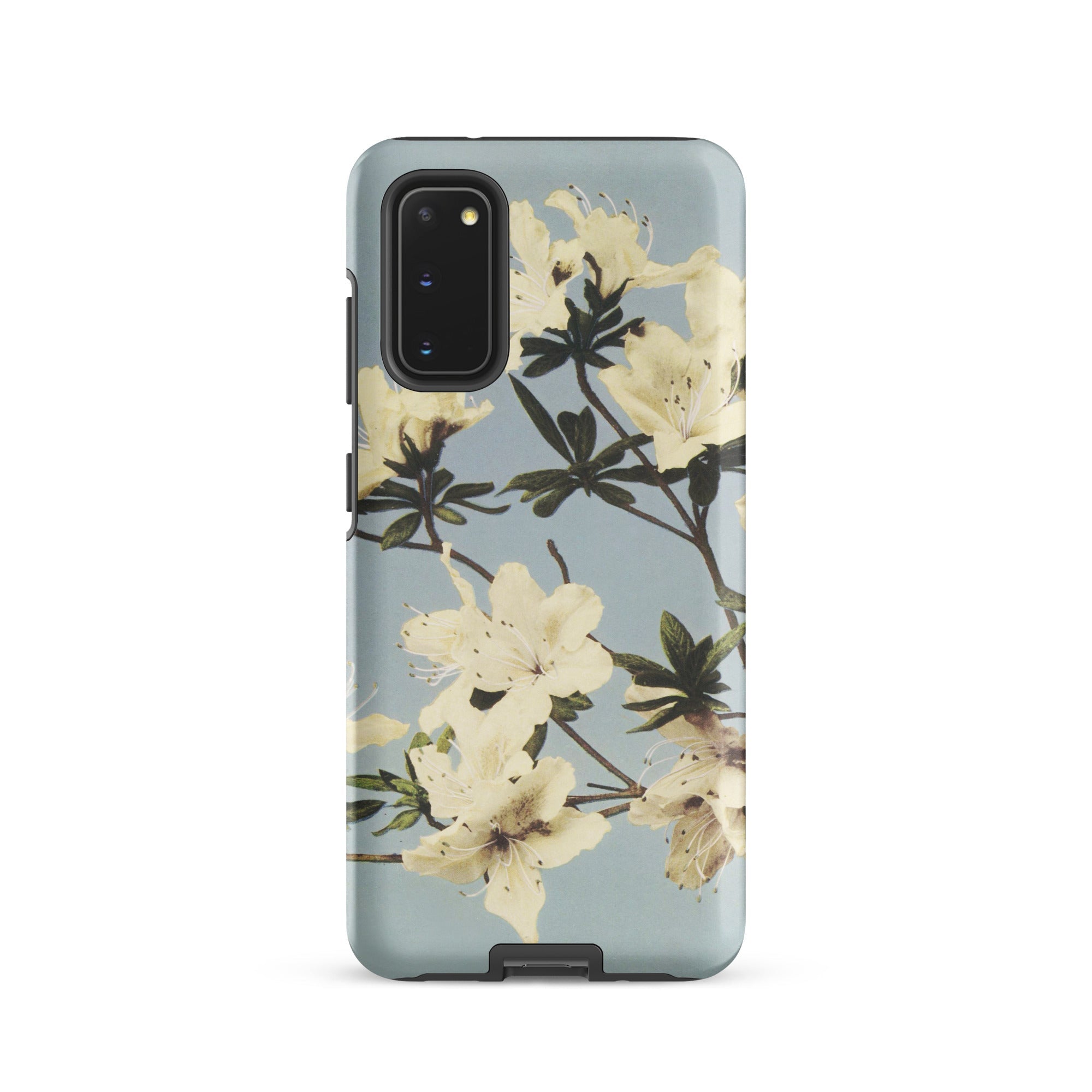 Japanese Azaleas Kazumasa Ogawa Samsung Case, Galaxy S20 / Matte, Smartphone Floral Patterned Protective Case