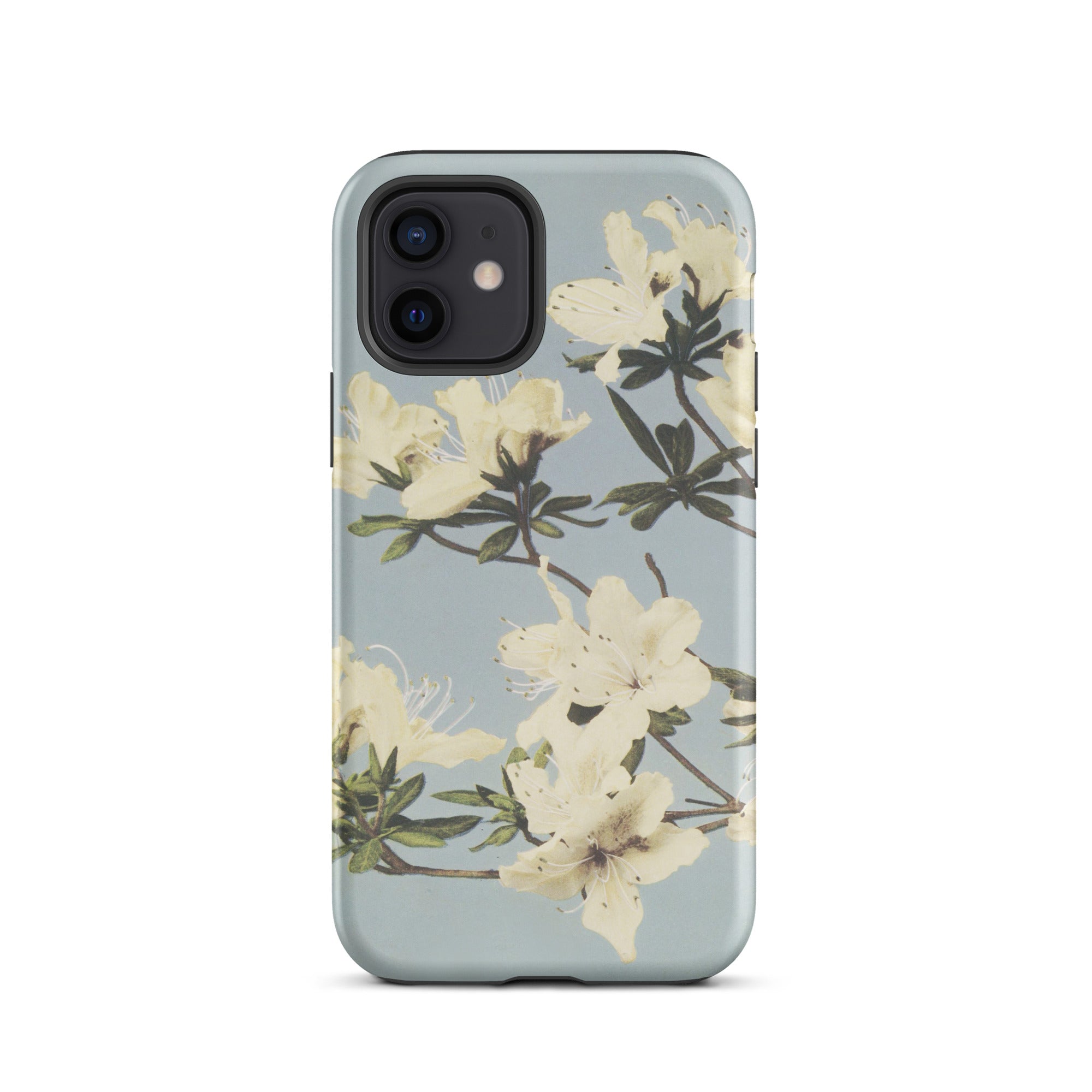 Japanese Azaleas Ogawa Kazumasa Iphone Case, 12 / Matte, Floral Patterned Phone Case