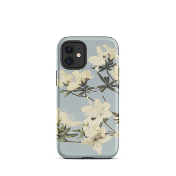 Japanese Azaleas - Ogawa Kazumasa Iphone Case, 12 Mini / Matte, Floral-patterned Iphone Case