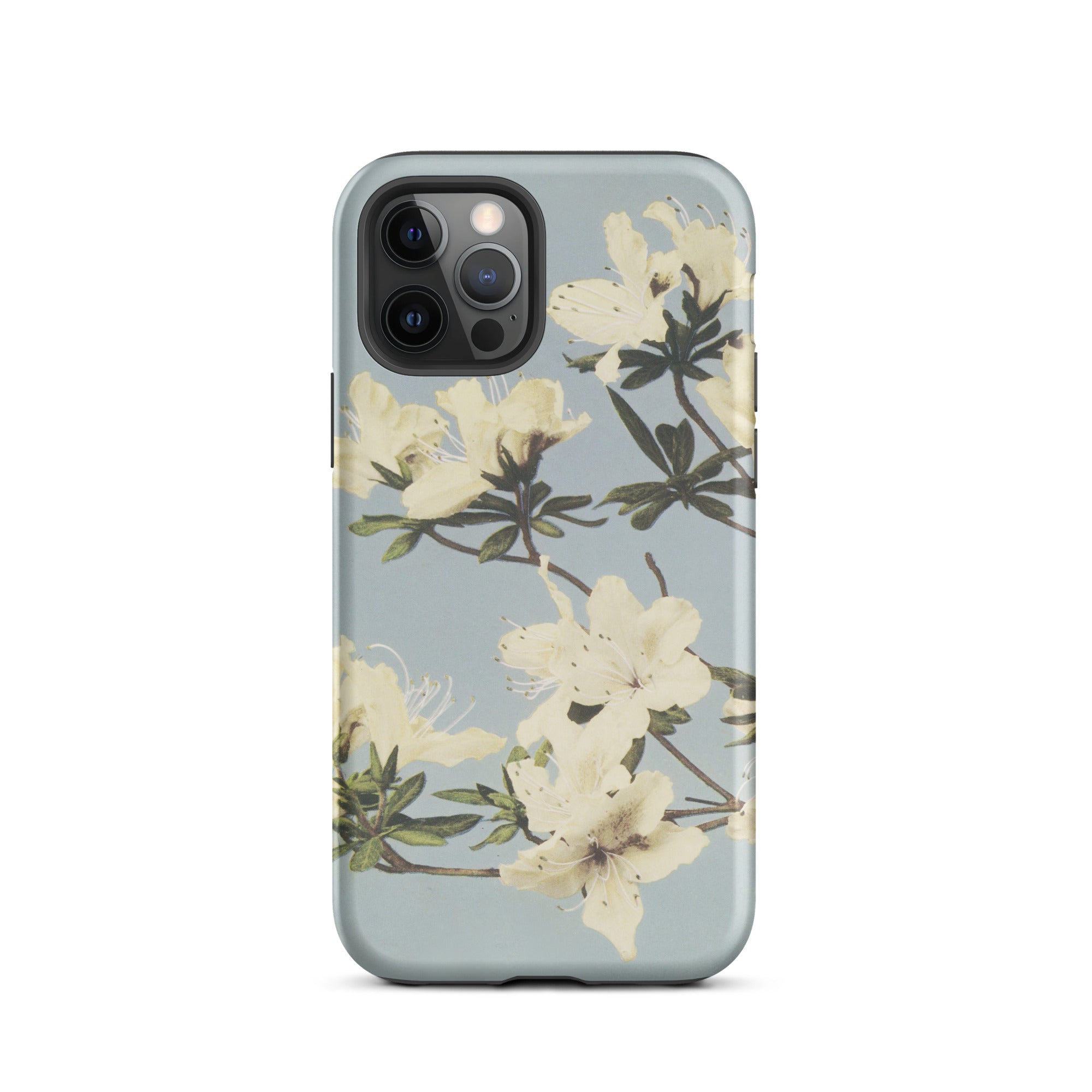 Japanese Azaleas Ogawa Kazumasa Iphone Case, 12 Pro / Matte, Floral Patterned Phone Case