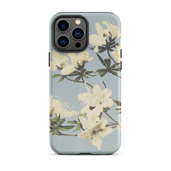 Japanese Azaleas - Ogawa Kazumasa Iphone Case, 13 Pro Max / Matte, Floral Patterned Phone Case