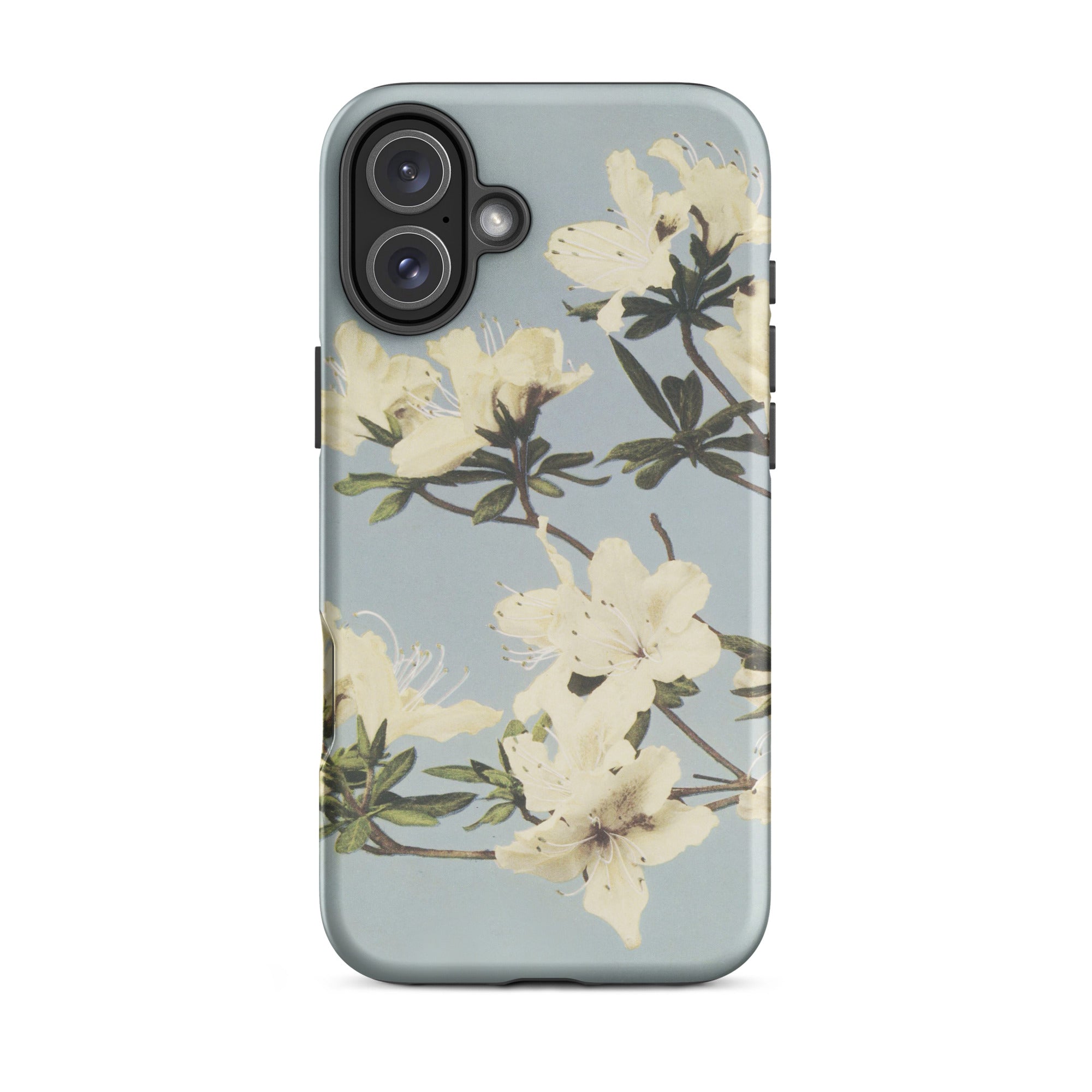 Japanese Azaleas Ogawa Kazumasa Iphone Case, 16 Plus / Matte, Floral Patterned Phone Case