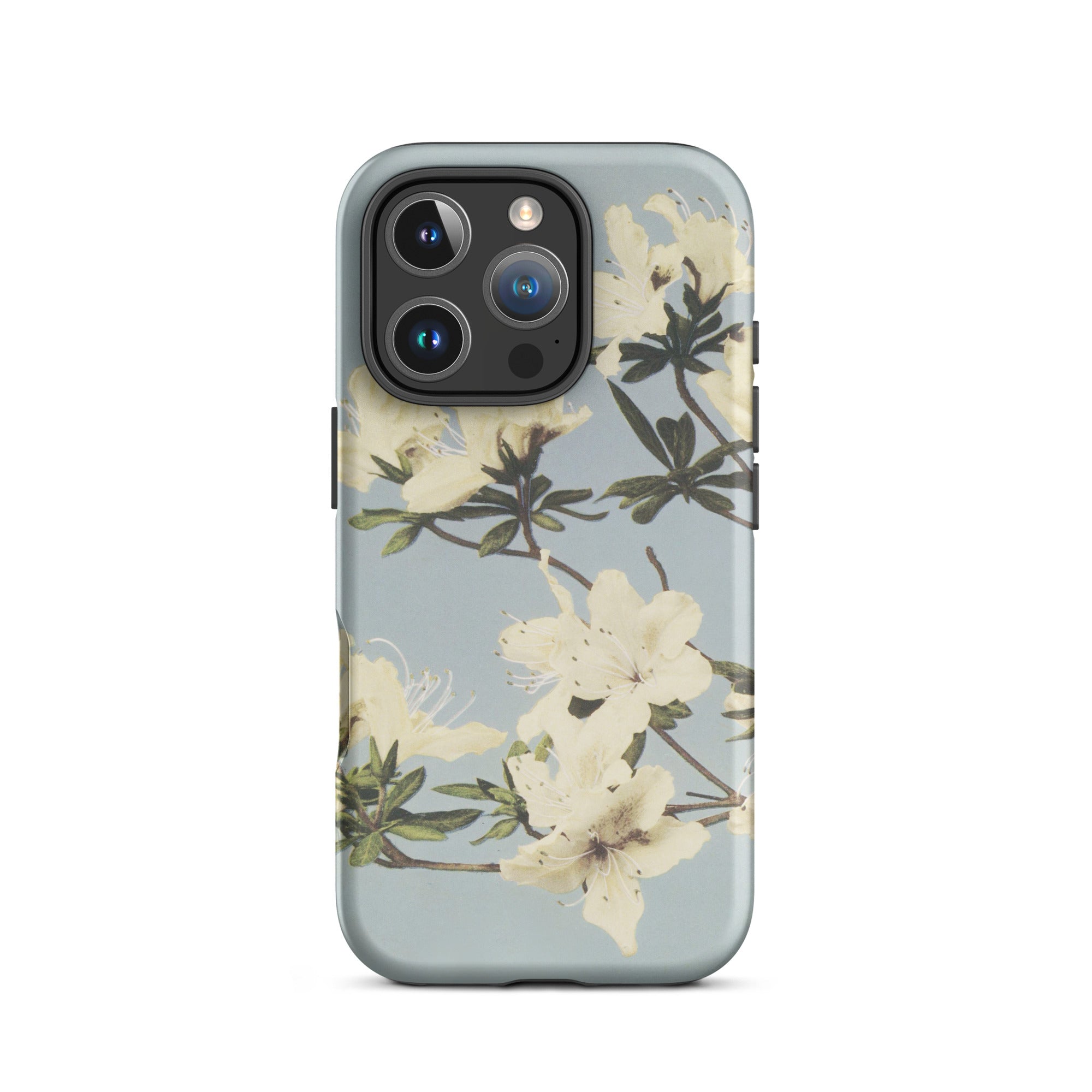 Japanese Azaleas Ogawa Kazumasa Iphone Case, 16 Pro / Matte, Floral Patterned Phone Case