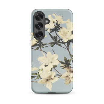 Japanese Azaleas - Ogawa Kazumasa Phone Case, Samsung Galaxy S25 Plus / Matte, Mobile Cases, Toby Leon