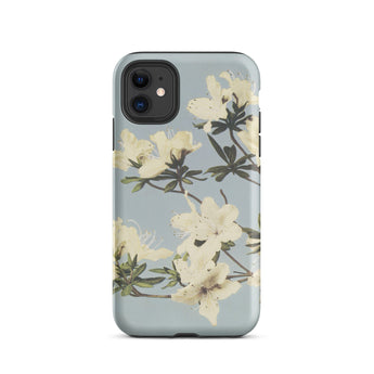 Japanese Azaleas - Ogawa Kazumasa Phone Case Iphone 11 / Matte Floral-patterned Phone Case Kazumasa Ogawa Floral, Ogawa’s Masterful Lens,