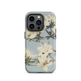 Japanese Azaleas - Ogawa Kazumasa Phone Case Iphone 14 Pro / Matte Floral Patterned Phone Case Kazumasa Ogawa Floral, Ogawa’s Masterful