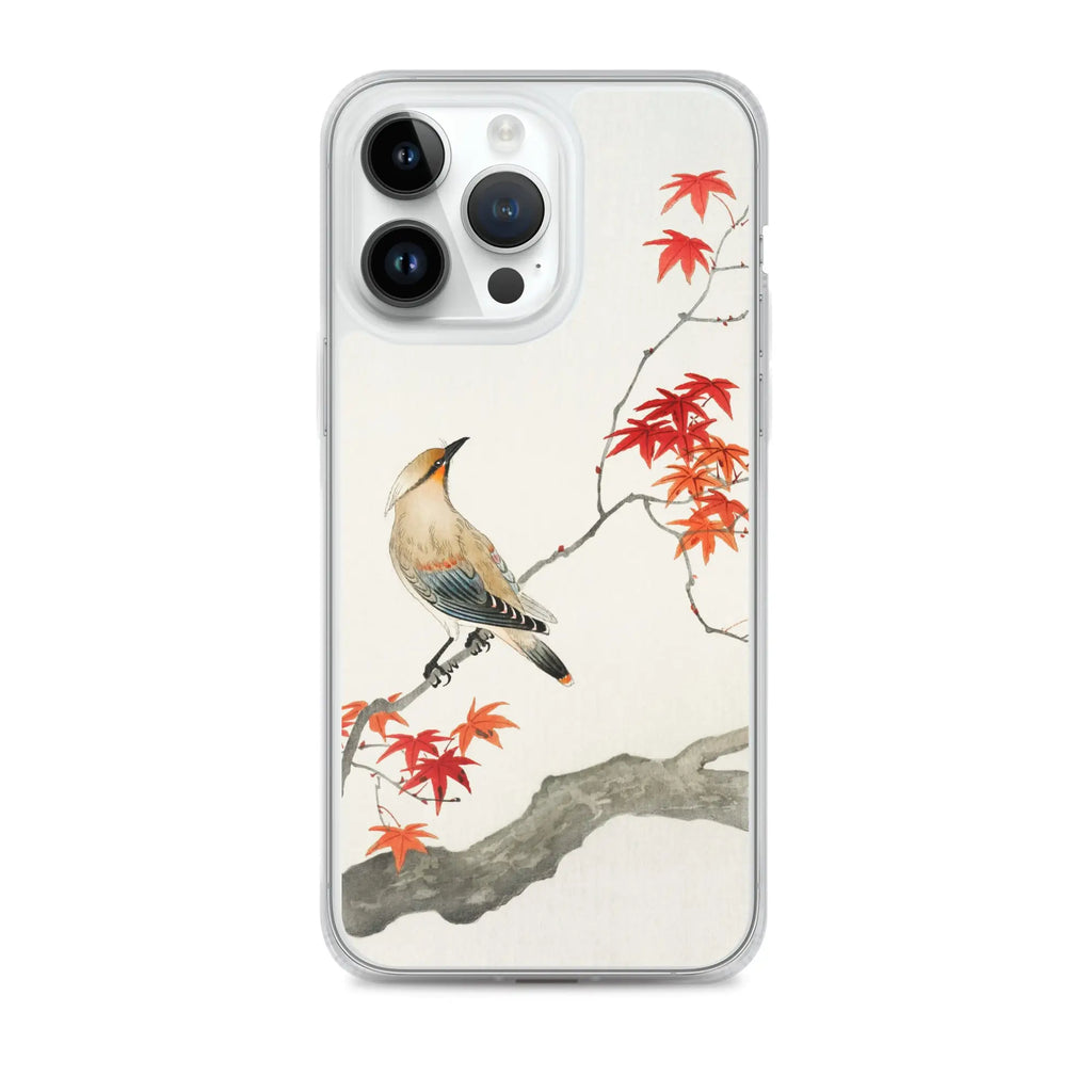 Ohara Koson Bird Art Phoneケース：日本のshin hangaプリント