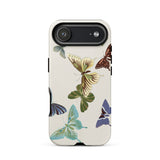Japanese Butterflies 1 - Kamisaka Sekka Phone Case Iphone 17 Air / Matte Google Pixel 7a Butterfly Design White Sekka’s, Chō Senshu Mobile