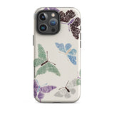 Japanese Butterflies 2 - Kamisaka Sekka Phone Case Iphone 16 Pro Max / Matte Butterfly-patterned Phone Case Kamisaka Sekka’s Butterflies,