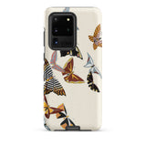Japanese Butterflies 3 - Kamisaka Sekka Kacho-e Phone Case, Samsung Galaxy S20 Ultra / Matte, Mobile Cases, Toby Leon