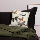 Japanese Butterflies - Kamisaka Sekka Art Pillow Throw Pillows