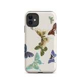 Japanese Butterflies - Kamisaka Sekka Iphone Case, 11 / Matte, Butterfly-patterned Phone Case