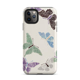 Japanese Butterflies - Kamisaka Sekka Iphone Case, 11 Pro Max / Matte, Butterfly-patterned Phone Case