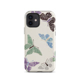 Japanese Butterflies - Kamisaka Sekka Iphone Case, 12 / Matte, Butterfly-patterned Phone Case