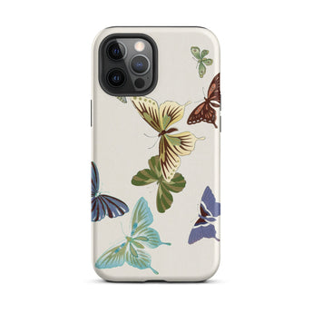 Japanese Butterflies - Kamisaka Sekka Iphone Case, 12 Pro Max / Matte, Butterfly-patterned Phone Case