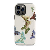 Japanese Butterflies - Kamisaka Sekka Iphone Case, 13 Pro Max / Matte, Butterfly-patterned Phone Case