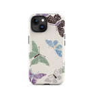 Japanese Butterflies Kamisaka Sekka Iphone Case, 15 / Matte, Butterfly Patterned Phone Case