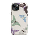 Japanese Butterflies Kamisaka Sekka Iphone Case, 15 Plus / Matte, Butterfly Patterned Phone Case
