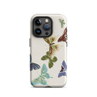 Japanese Butterflies Kamisaka Sekka Iphone Case, 15 Pro / Matte, Butterfly Patterned Phone Case