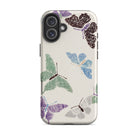 Japanese Butterflies Kamisaka Sekka Iphone Case, 16 Plus / Matte, Butterfly Patterned Phone Case
