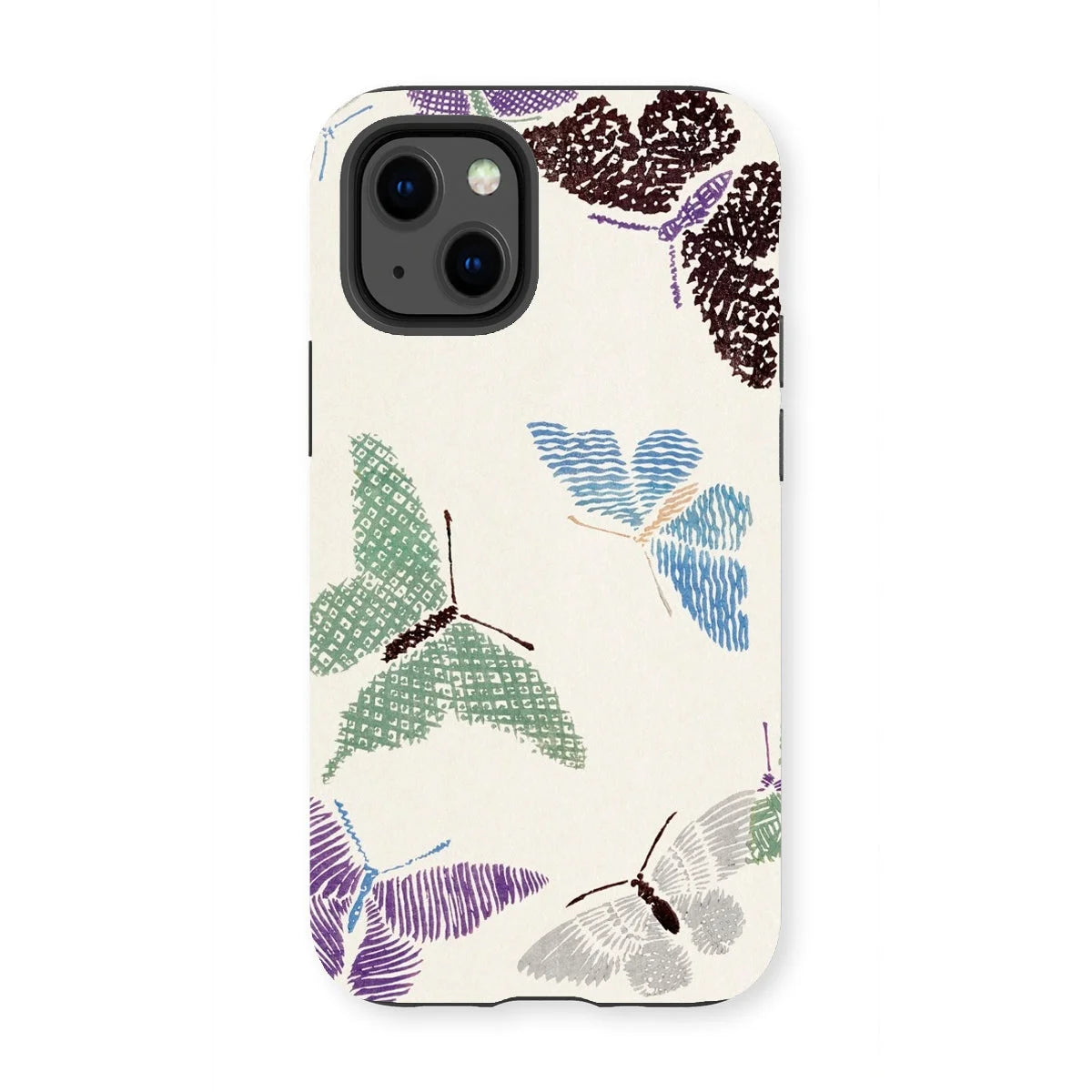 Japanese Butterflies - Kamisaka Sekka Iphone Case 13 Mini / Matte Mobile Phone Cases