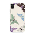 Japanese Butterflies Kamisaka Sekka Iphone Case, Xr / Matte, Phone Case Pattern Colorful Sketched Butterflies