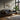 Black Leather Tufted Sofa Wooden Frame Kamisaka Sekka, Chō Senshu, Thousand Butterflies