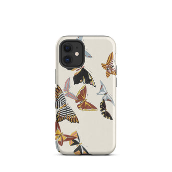 Japanese Butterflies - Kamisaka Sekka Kacho-e Iphone Case, 12 Mini / Matte, Butterfly-patterned Iphone Case