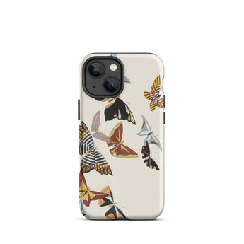 Japanese Butterflies - Kamisaka Sekka Kacho-e Iphone Case, 13 / Matte, Butterfly-patterned Phone Case
