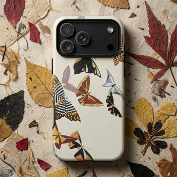 Japanese Butterflies 3 - Kamisaka Sekka Kacho-e Phone Case, Mobile Cases, Toby Leon