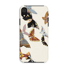 Japanese Butterflies Kamisaka Sekka Kacho e Iphone Case, Xr / Matte, Phone Case Colorful Butterfly Pattern Design