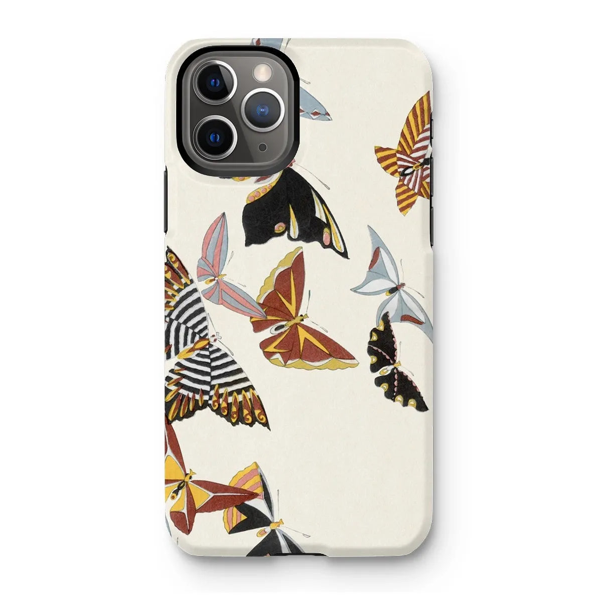 Japanese Butterflies - Kamisaka Sekka Kacho-e Phone Case - Iphone 11 Pro / Matte - Mobile Phone Cases - Aesthetic Art