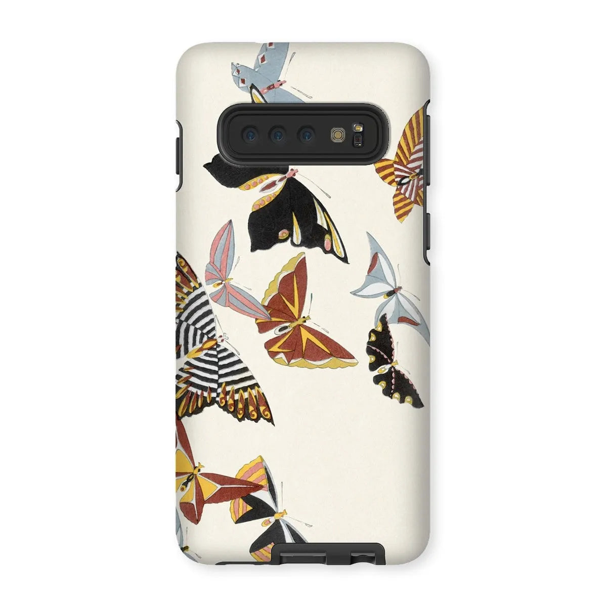 Japanese Butterflies - Kamisaka Sekka Kacho-e Phone Case - Samsung Galaxy S10 / Matte - Mobile Phone Cases - Aesthetic