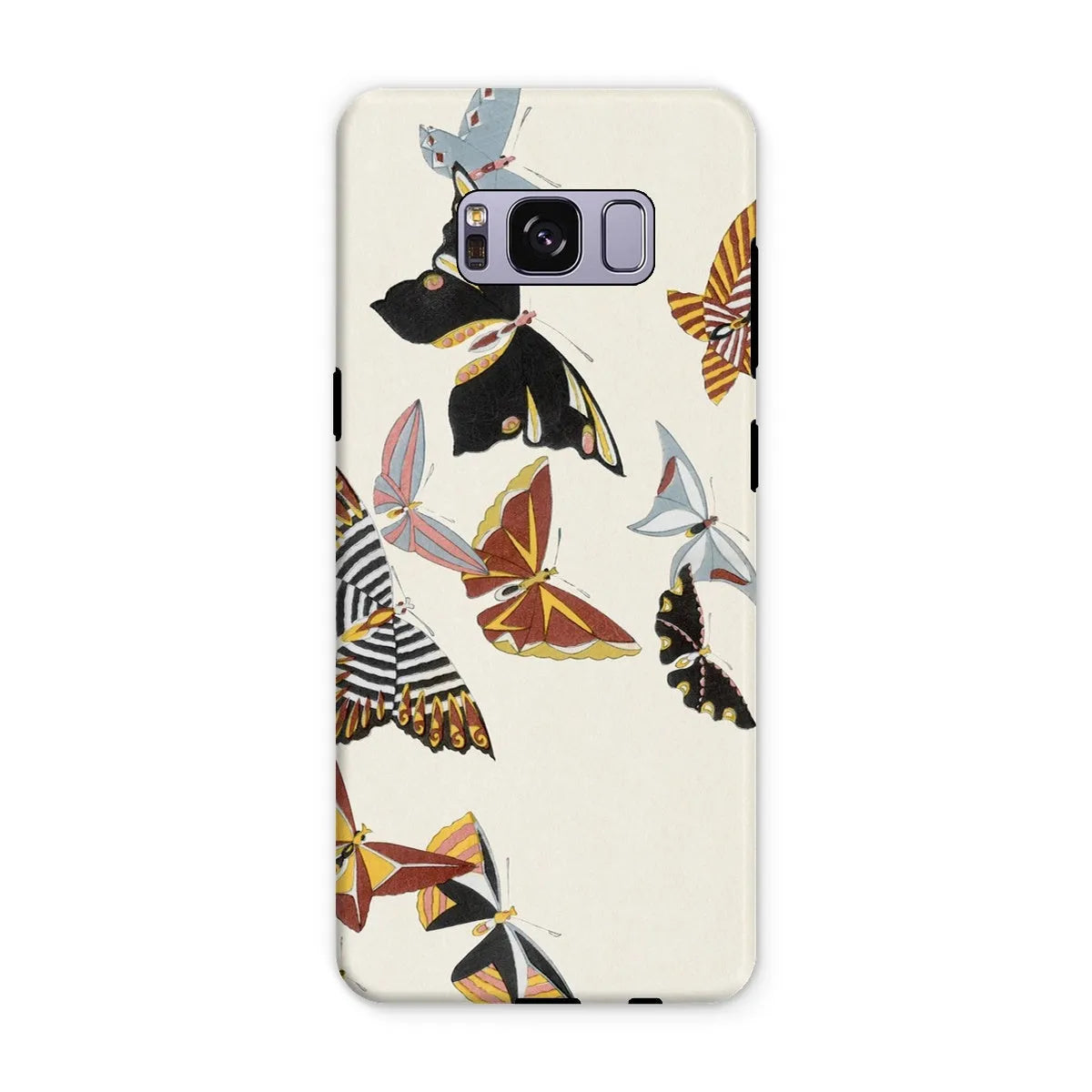 Japanese Butterflies - Kamisaka Sekka Kacho-e Phone Case - Samsung Galaxy S8 Plus / Matte - Mobile Phone Cases