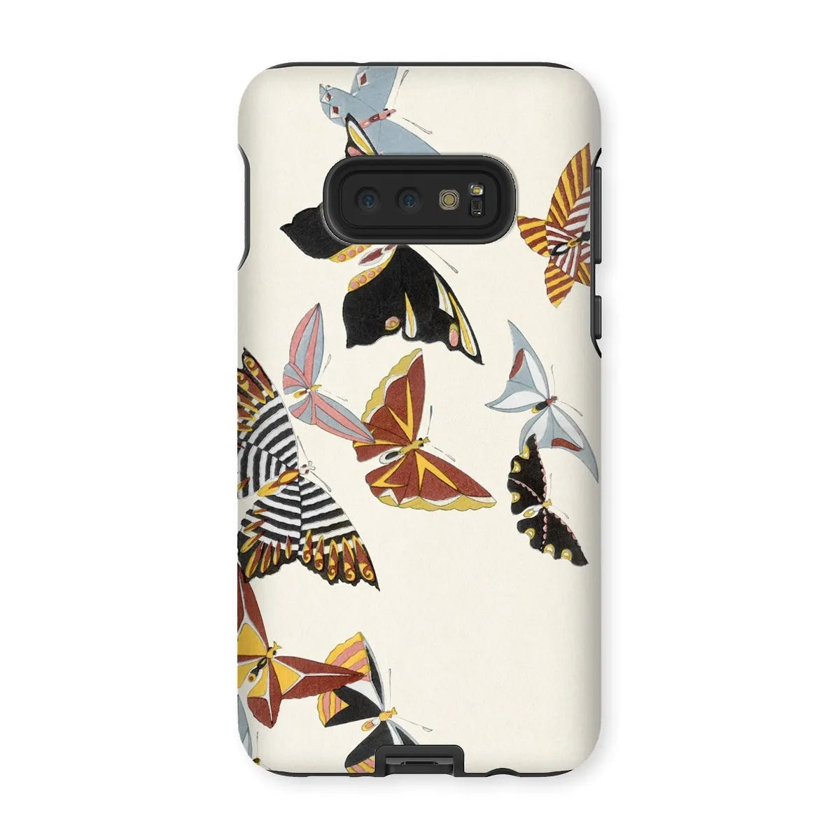 Japanese Butterflies - Kamisaka Sekka Kacho-e Phone Case - Samsung Galaxy S10e / Matte - Mobile Phone Cases - Aesthetic