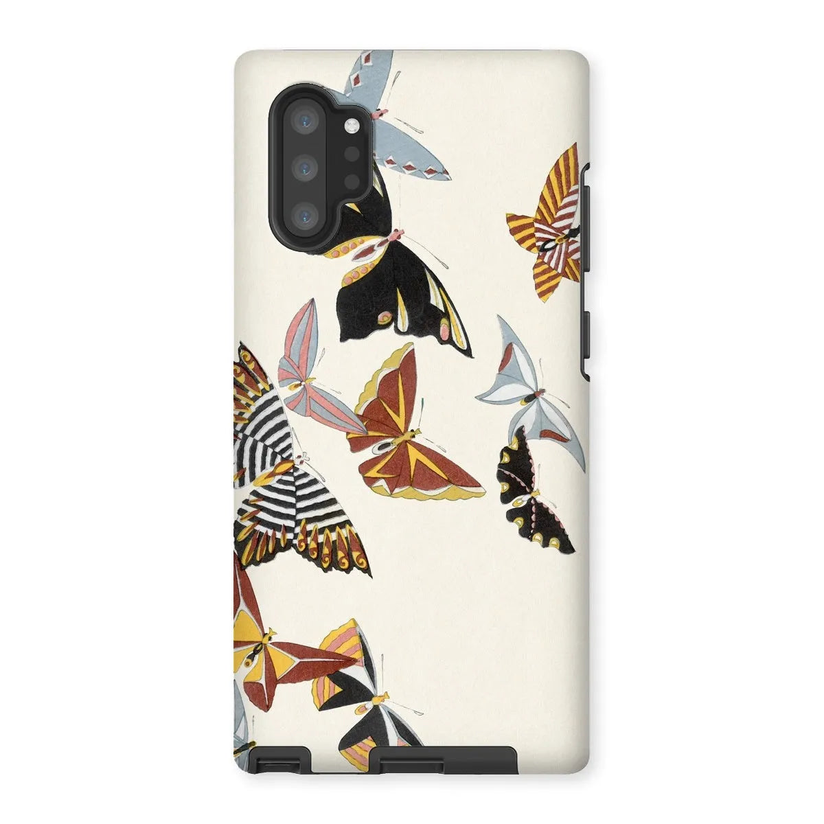 Japanese Butterflies - Kamisaka Sekka Kacho-e Phone Case - Samsung Galaxy Note 10p / Matte - Mobile Phone Cases
