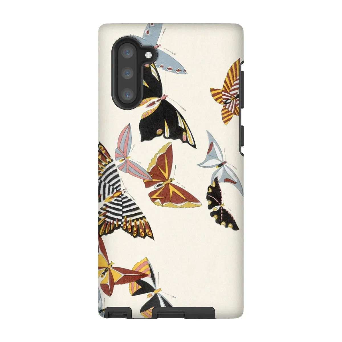 Japanese Butterflies - Kamisaka Sekka Kacho-e Phone Case - Samsung Galaxy Note 10 / Matte - Mobile Phone Cases