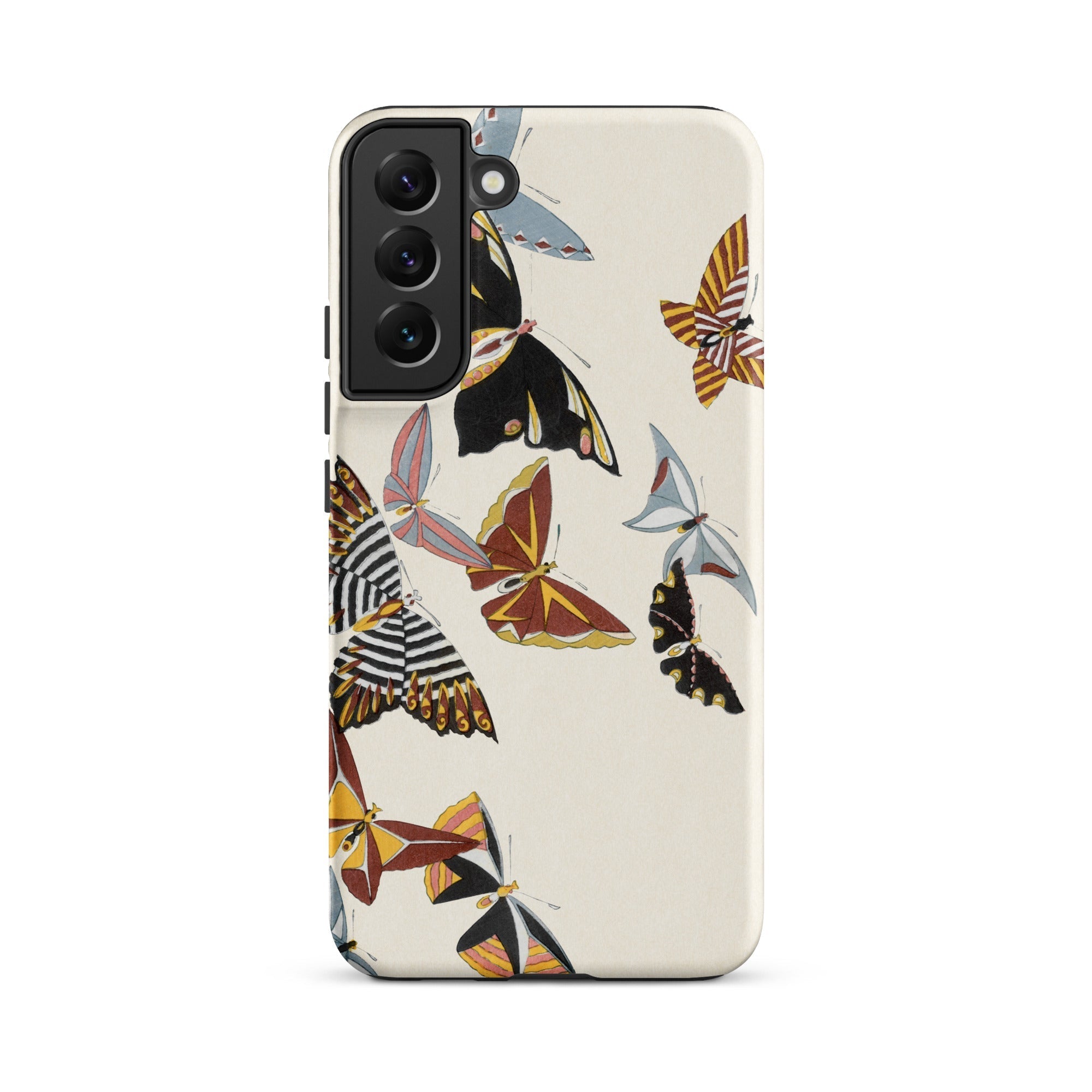Japanese Butterflies Kamisaka Sekka Kacho e Samsung Case, Galaxy S22 Plus / Matte, Phone Case Butterfly Pattern